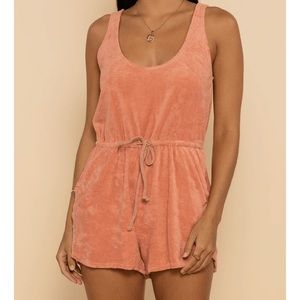 Shore terry romper